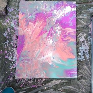 This beautiful painting was created by me and sign